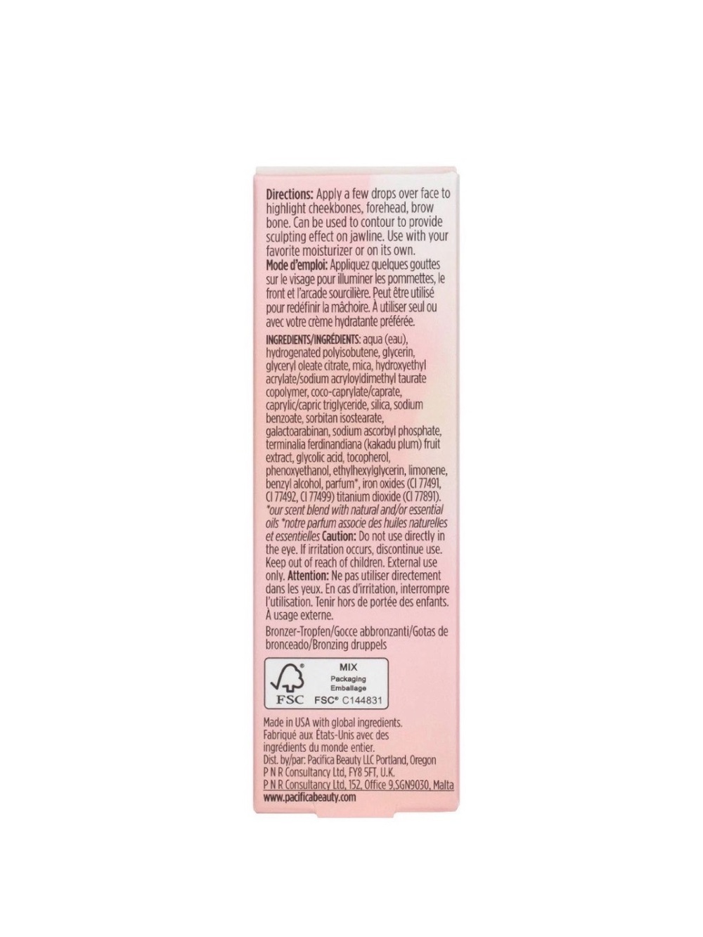 Pacifica Sunny Glow Bronzing Drops - 1 fl oz - Picture 6 of 7
